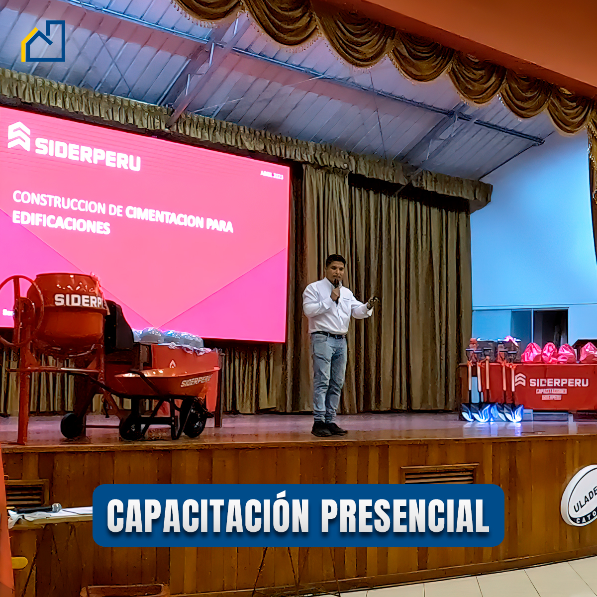 Capacitación presencial siderperu construccion de vivienda constructora integra ingeniería civil capacitaciones y colaboraciones asesoría personalizada